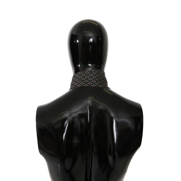 Dolce & Gabbana Elegant Silk Green Baroque Men's Men's Scarf - Picture 2 of 4